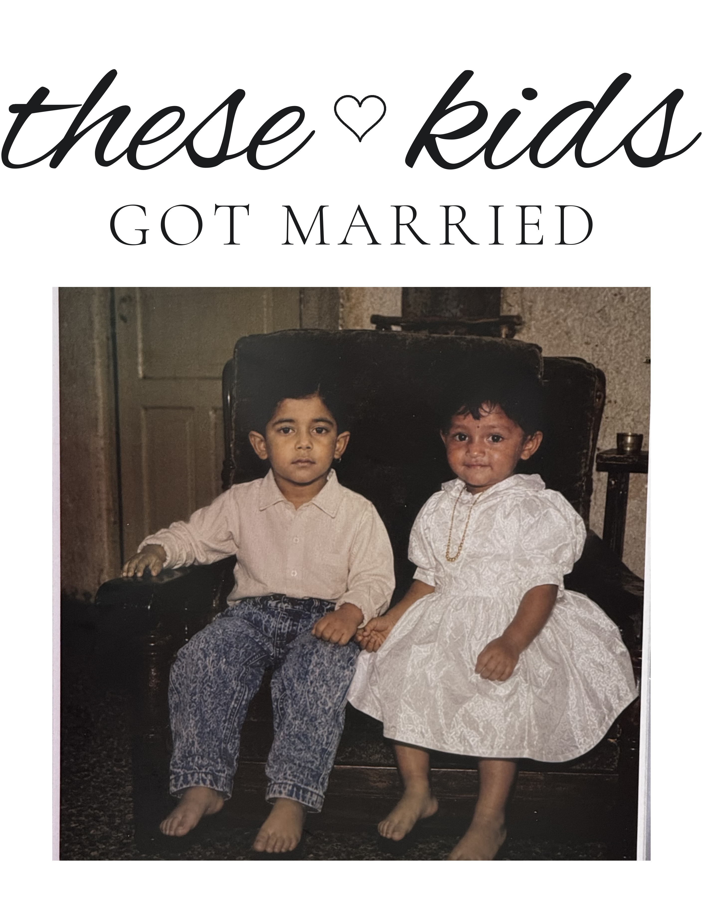 These kids got married